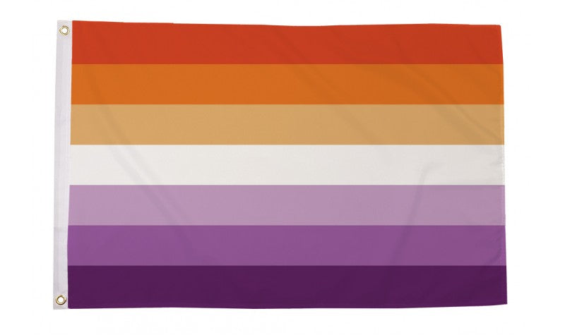 LESBIAN SUNSET FLAG - 150cm x 90cm (5’ x 3’)